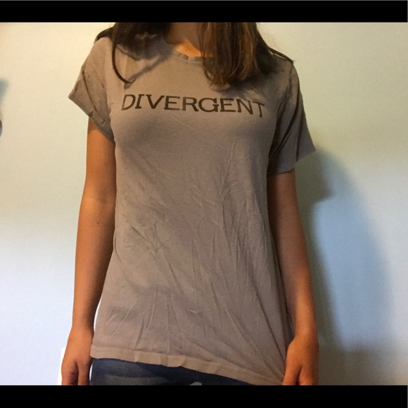 Divergent Gray Short Sleeve Tee - Picture 1 of 3
